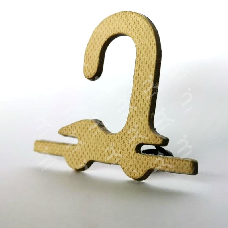 Runhee J hooks, made from Runhee cardboard.