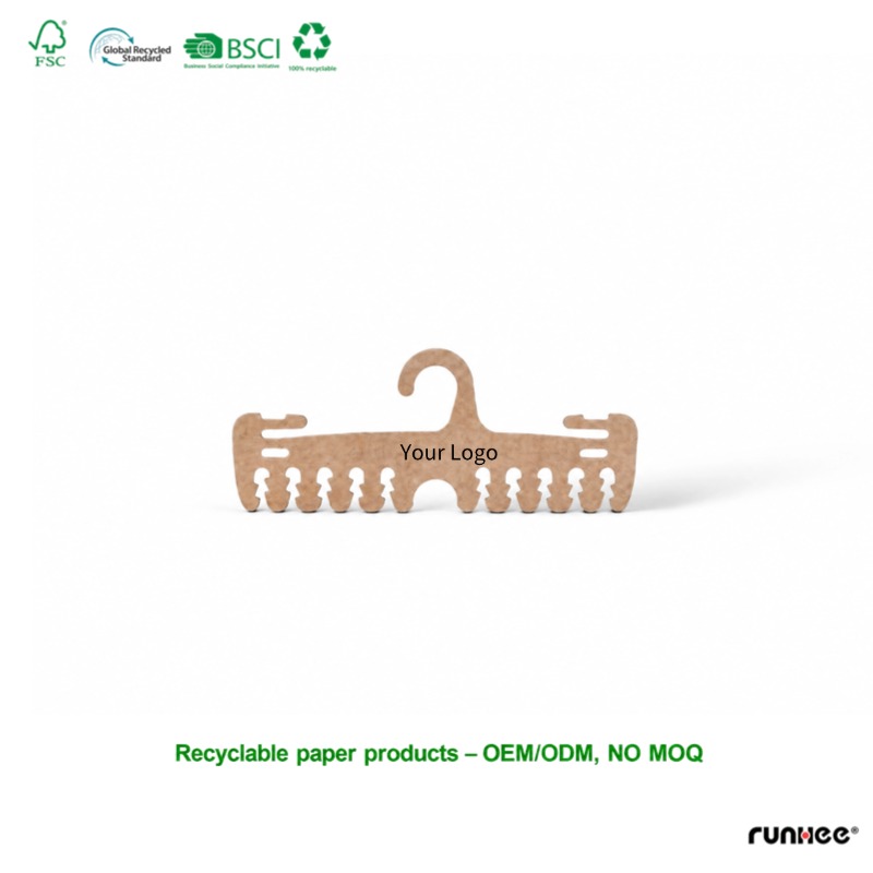 eco kraft lingerie hanger