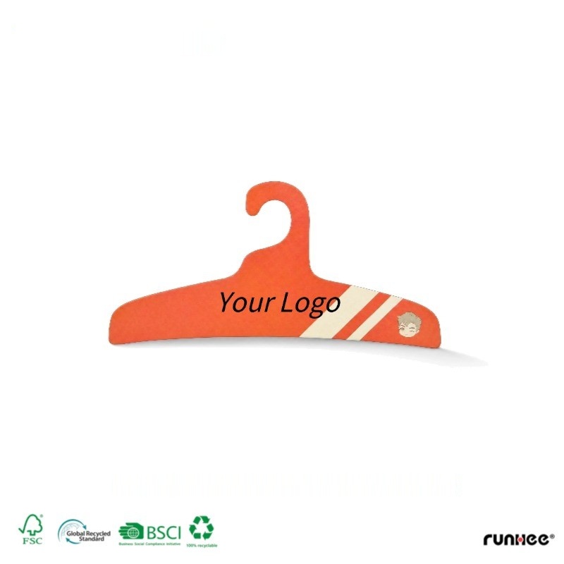 full color paper shirt hanger