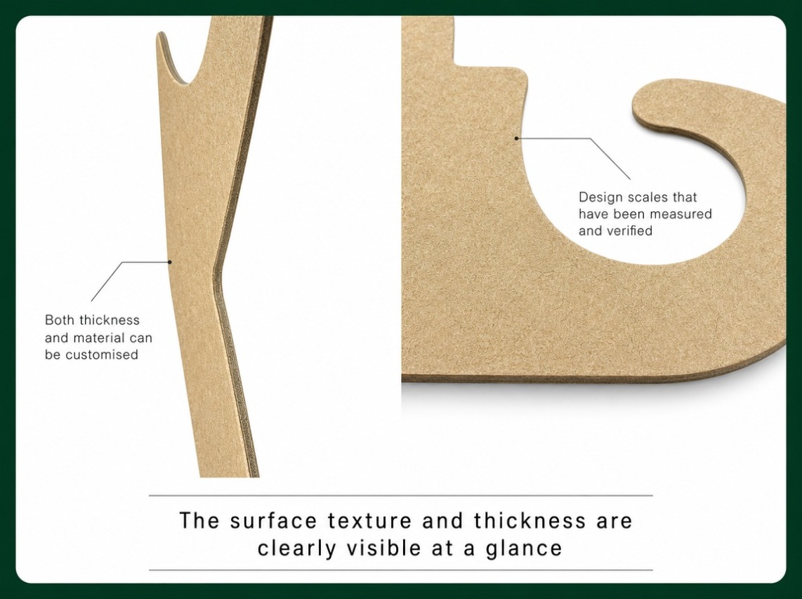 Custom kids clothes hanger with logo