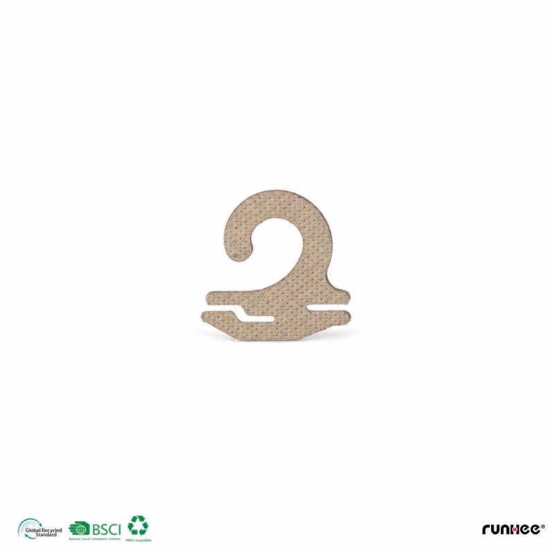FSC certified paper sock hanger
