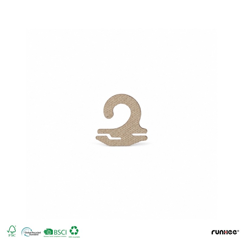 FSC certified paper sock hanger
