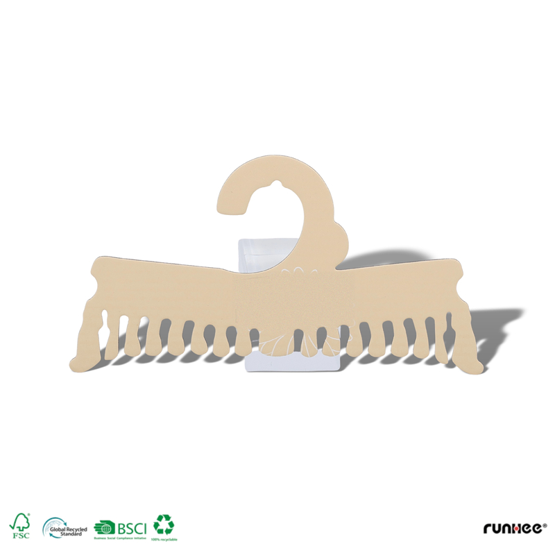 Natural lingerie paper hangers